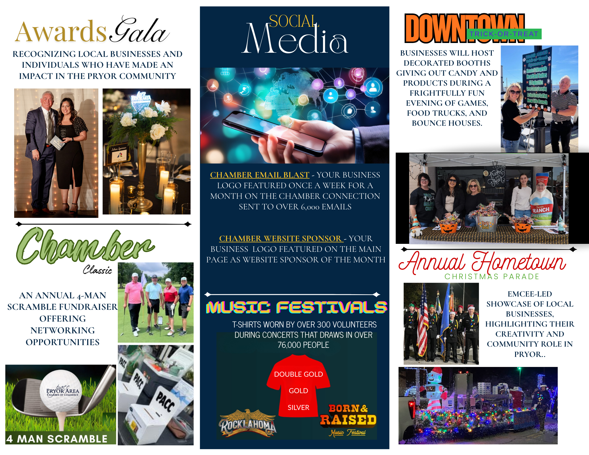 Annual PACC Hosted Events to Sponsor