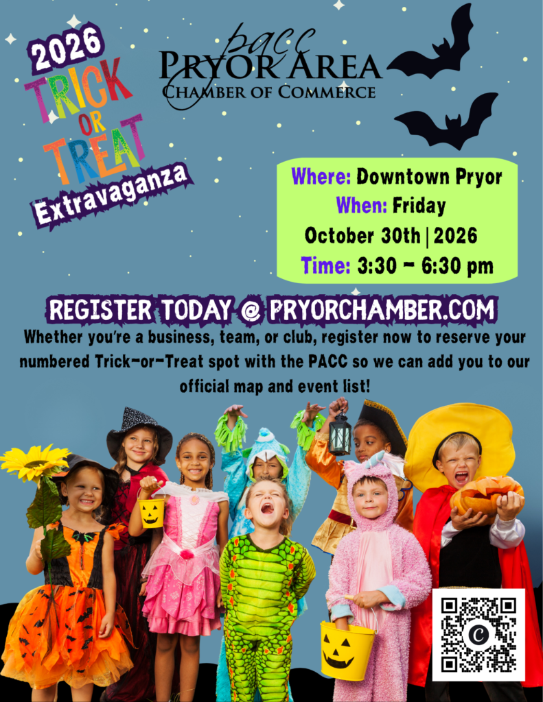 2026 Halloween Trick or Treat Flyer with QR